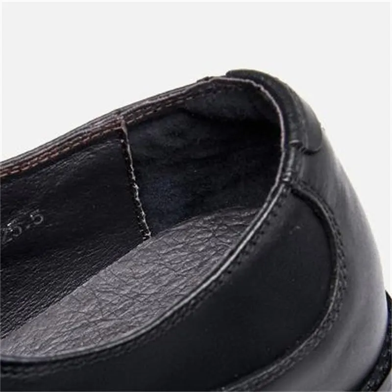 Men's Wooden Heel Sole Business Formal British Leather Shoes Oxford Shoes Pointed Toe Breathable Comfortable Interior Suitable Wedding(White-Patch Five-Pointed star4,8.5)