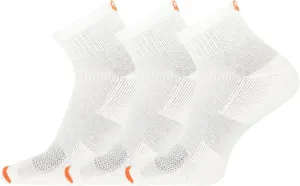 Merrell Men's and Women's Cushioned Cotton Socks-3 Pair Pack-Unisex Breathable Mesh Comfort Zones