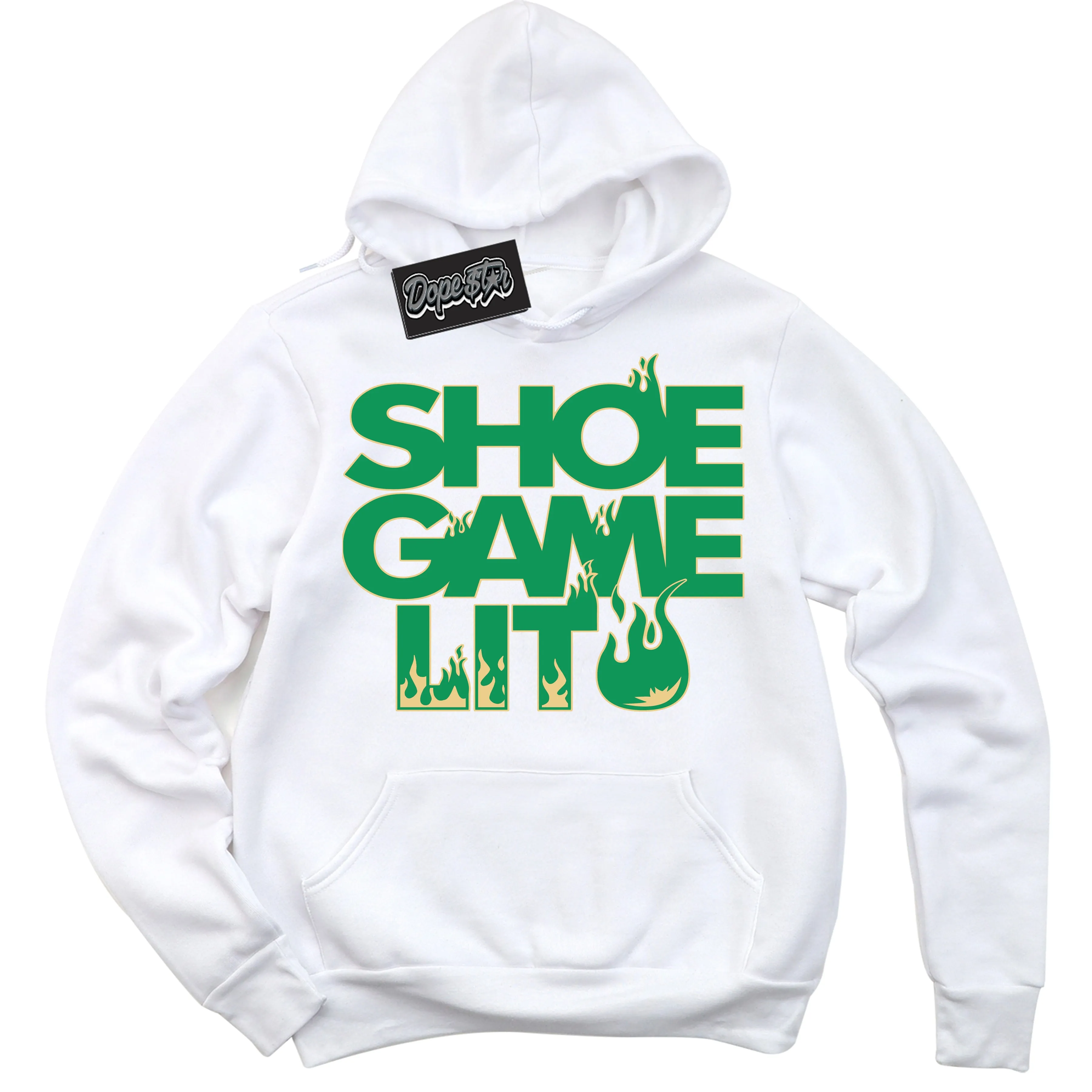 Method of Make Lucky Green 1s Sneaker Hoodie Shoe Game Lit Graphic