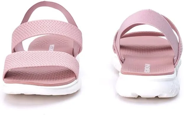 MGGMOKAY Womens Flat Sandals Fashion Soft Comfort Walking Sandals