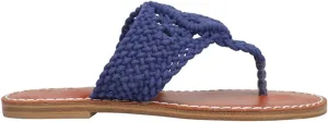 MIA Womens Vivian Flip Flop Casual Sandals Casual - Blue