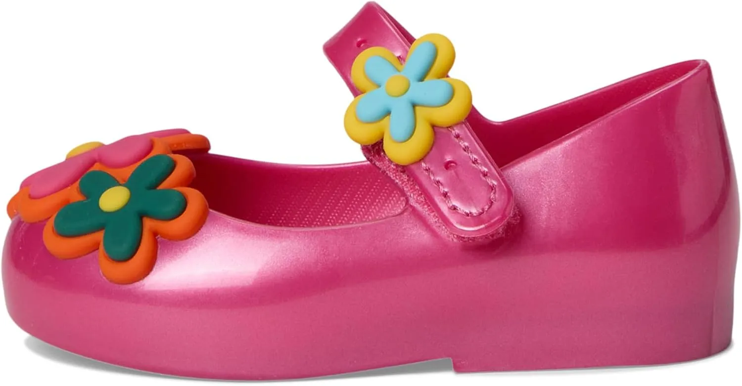 mini melissa Girl's Sweet Love Picnic Baby (Toddler/Little Kid) Ballet Flat