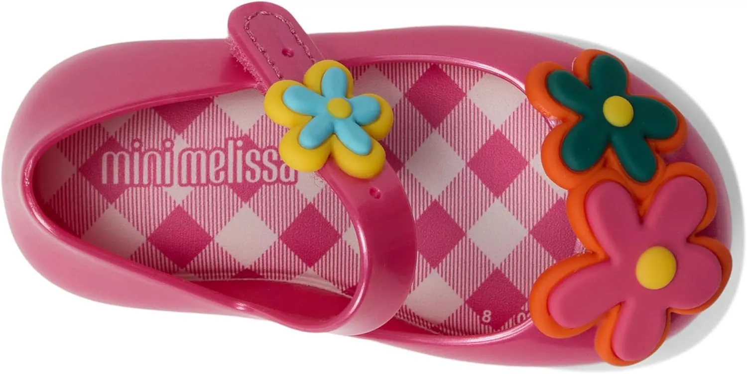 mini melissa Girl's Sweet Love Picnic Baby (Toddler/Little Kid) Ballet Flat
