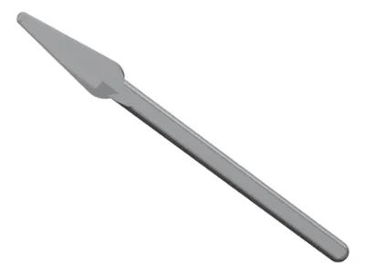 Minifigure, Weapon Pike / Spear, Flexible Rubber