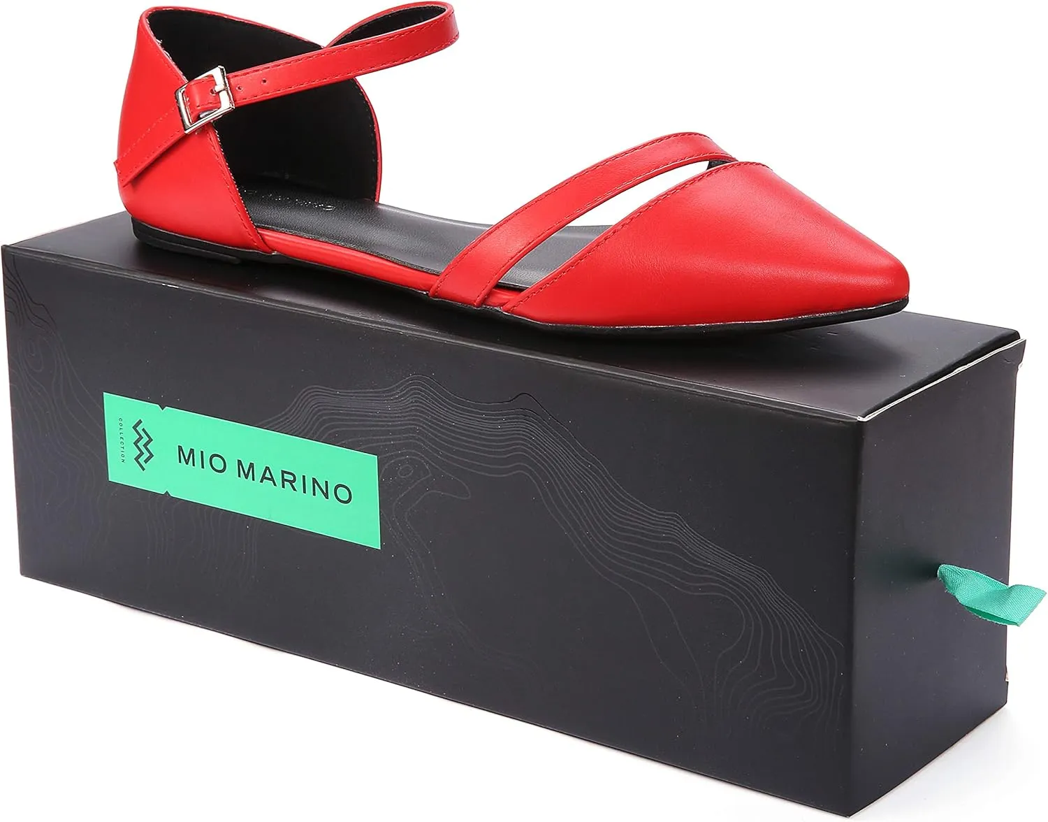 Mio Marino Ballet Flats Shoes for Women - Pointed Toe Flats Dress Shoes for Women