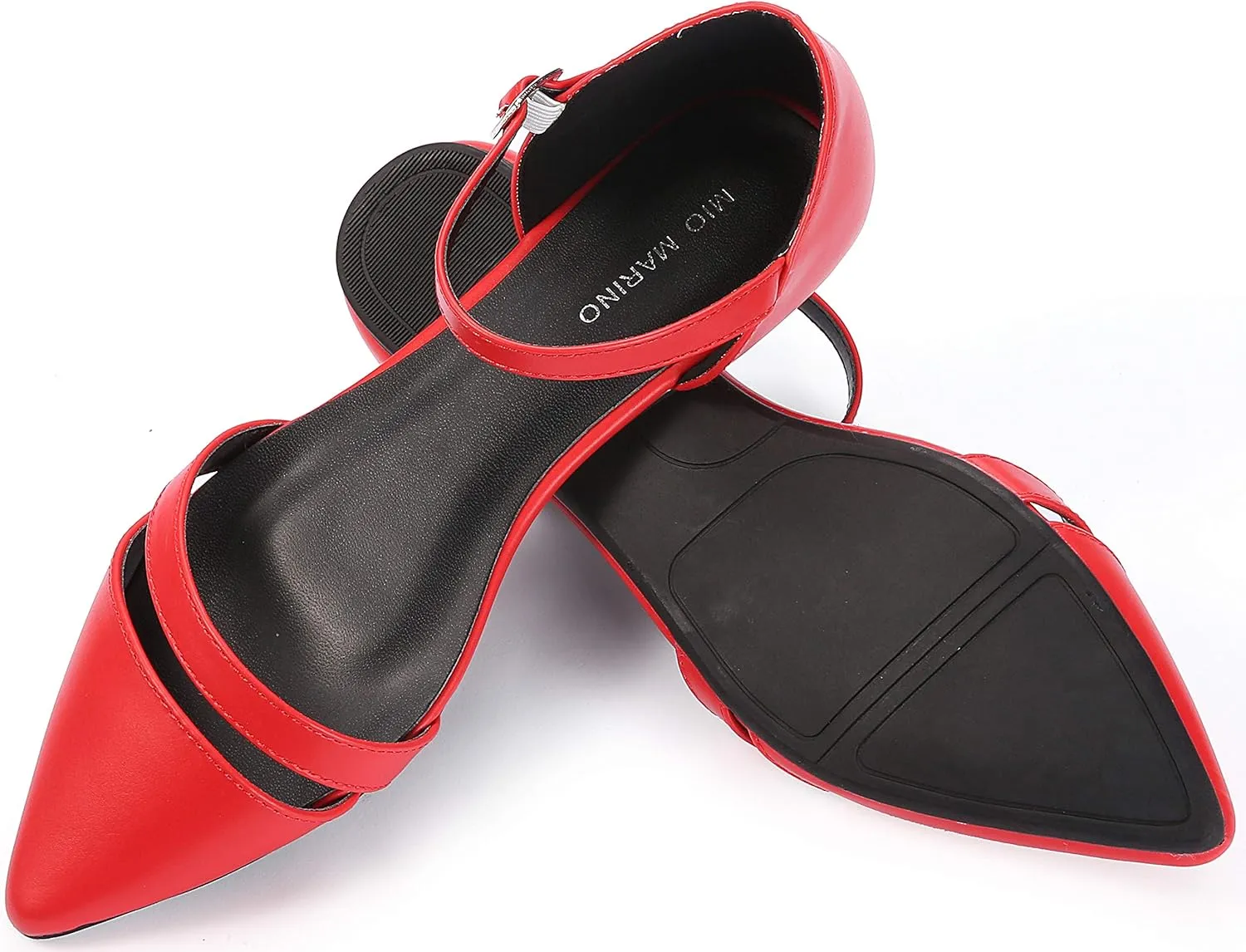 Mio Marino Ballet Flats Shoes for Women - Pointed Toe Flats Dress Shoes for Women