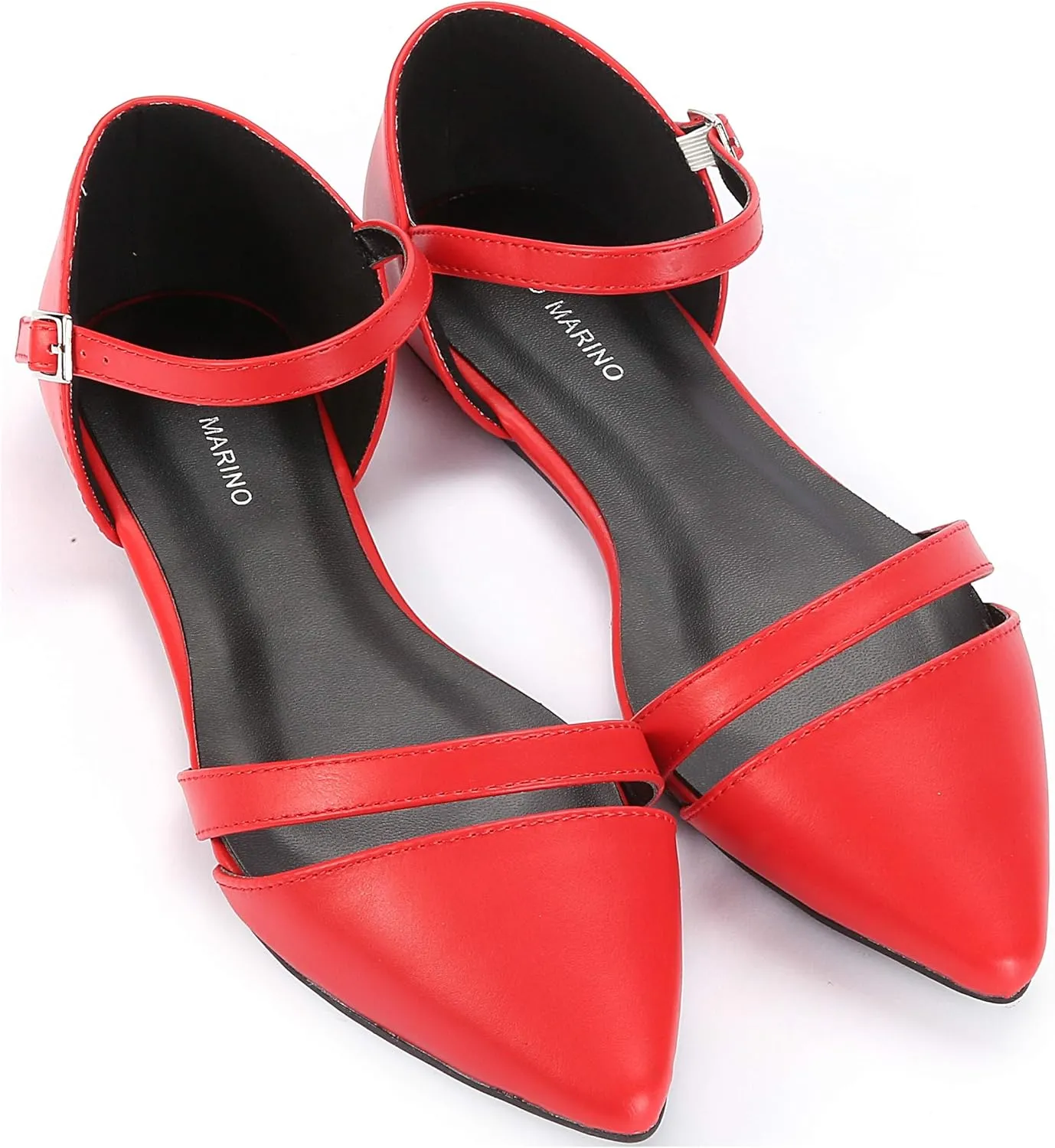 Mio Marino Ballet Flats Shoes for Women - Pointed Toe Flats Dress Shoes for Women