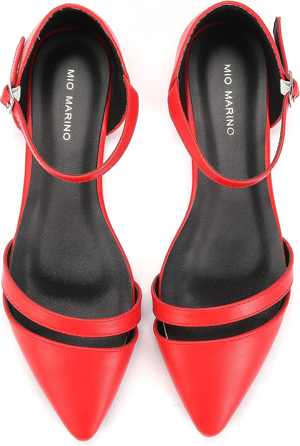 Mio Marino Ballet Flats Shoes for Women - Pointed Toe Flats Dress Shoes for Women