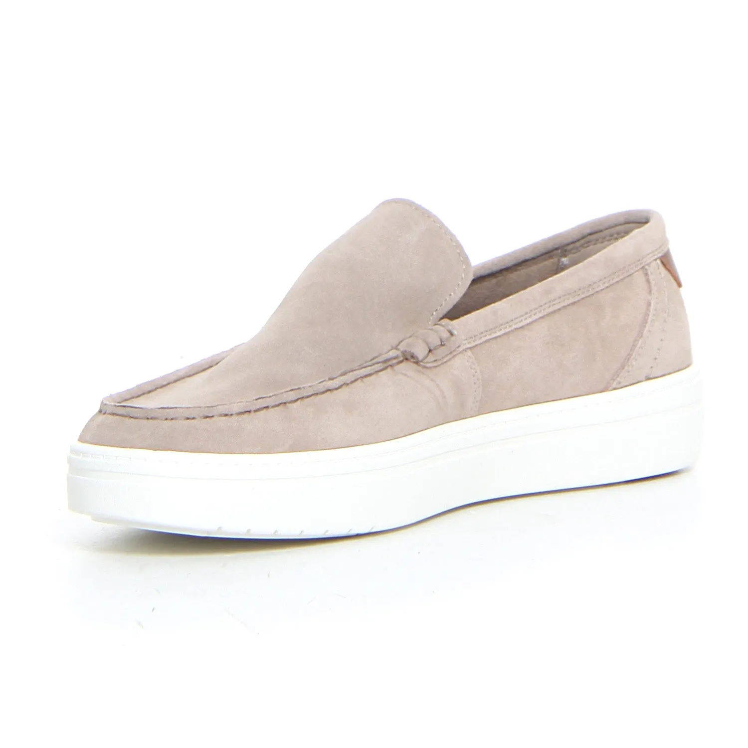 Modern light hybrid suede loafer mocassino