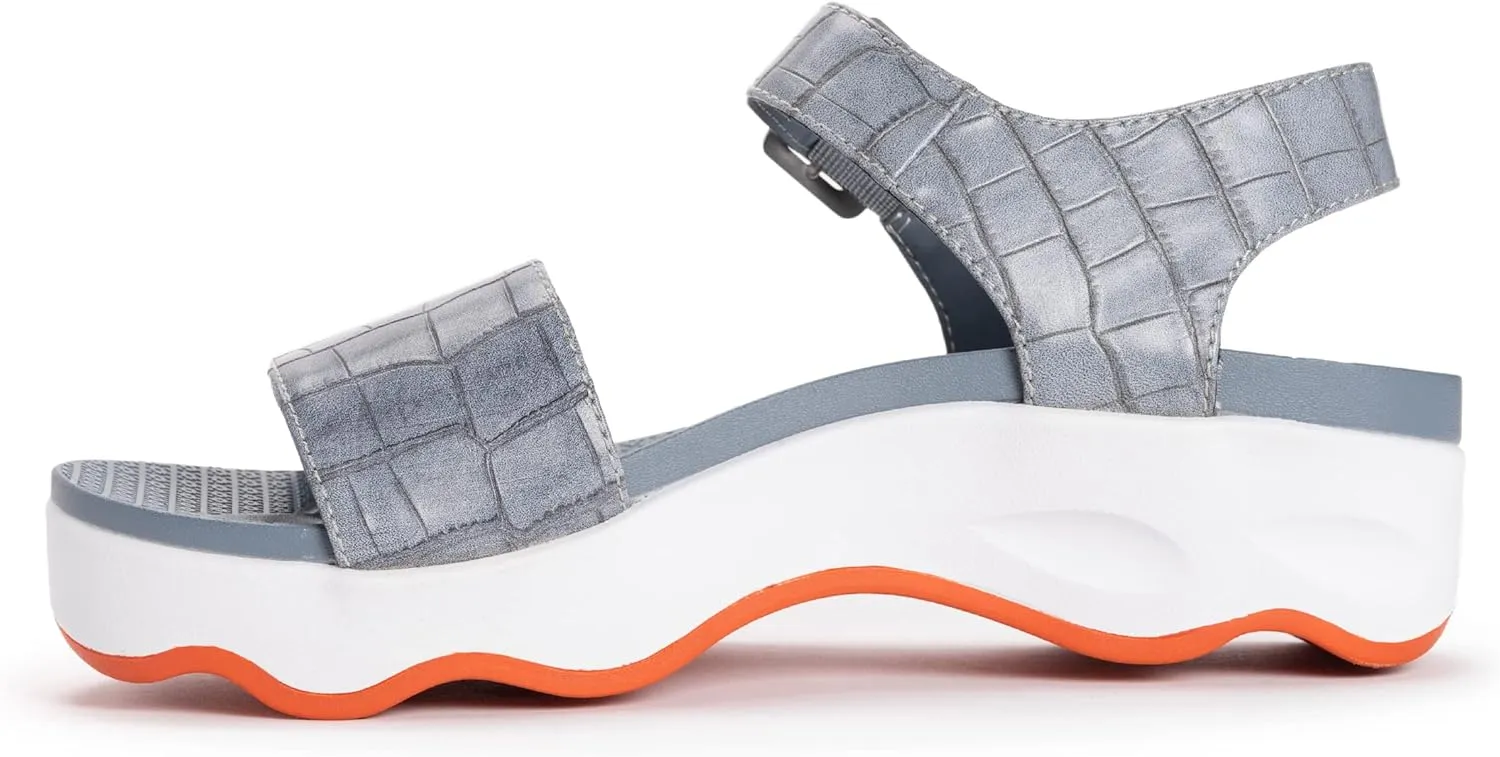 MUK LUKS Women's Roller Skate Sandals