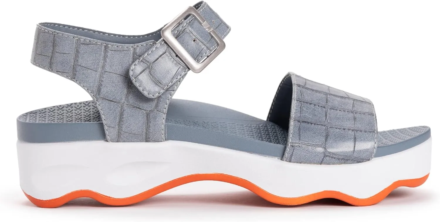 MUK LUKS Women's Roller Skate Sandals