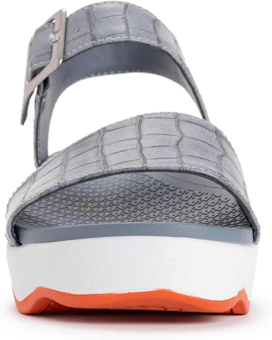 MUK LUKS Women's Roller Skate Sandals
