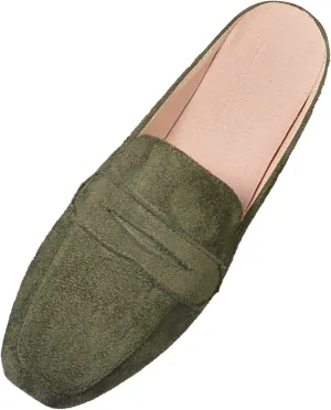 Mules for Women Comfort Dressy Flats Slip on Slides Loafers Backless Mules & Clogs Casual Dress Mules