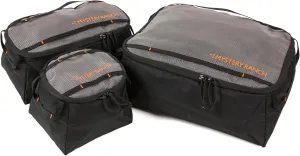 Mystery Ranch Mission Packing Cube Set Black – Set of 3 Packable Organizers