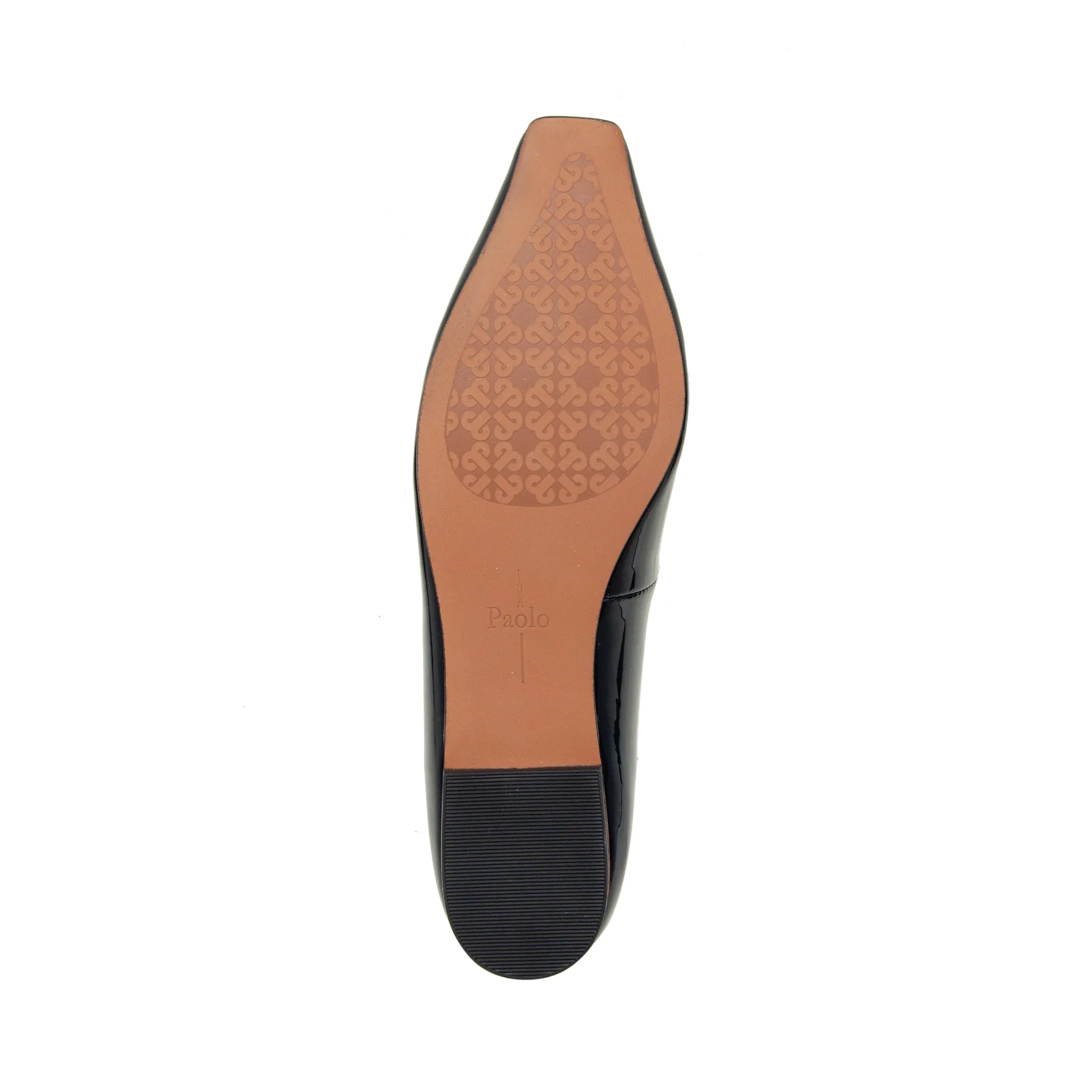 NANCY | Square Toe Buckle Flats