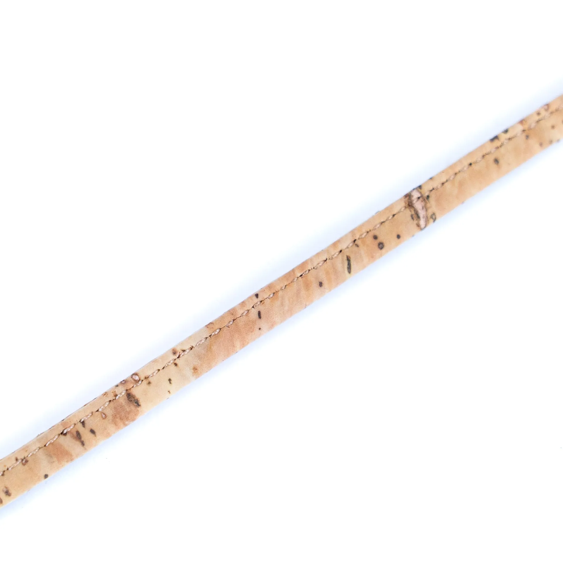 Natural 5mm flat cork cord COR-600A(10meters)