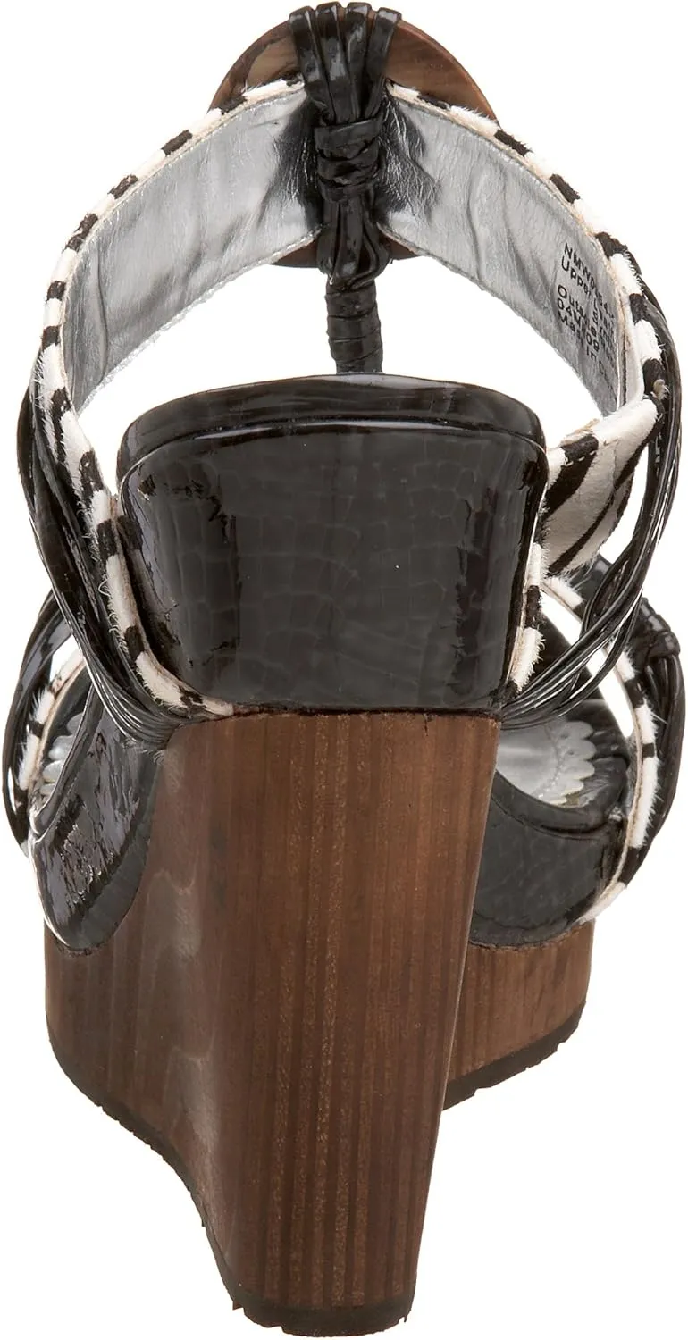 Naughty Monkey Women's Wood Chuck 2 Wedge Sandal