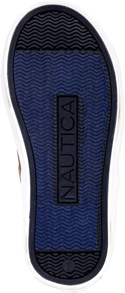Nautica Kids' Double Strap Sneakers | Casual Athletic Shoes for Boys and Girls | Durable and Comfortable Fit for Toddlers and Little Kids
