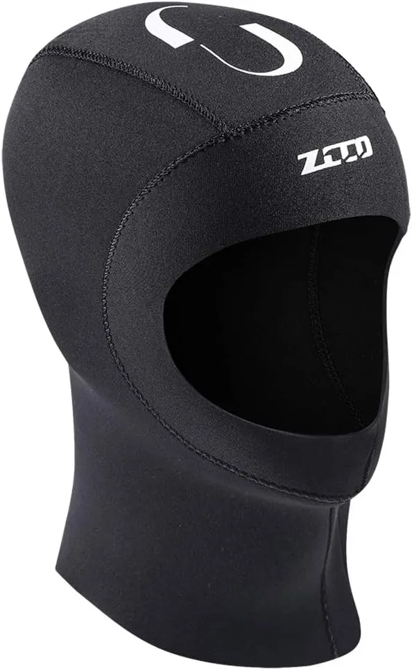 Neoprene Wetsuit Hood Scuba Diving Hood 3MM 5MM for Men Women Youth, Bib Dive Cap Surfing Thermal Hood for Kayaking Snorkeling Swimming Sailing Canoeing Water Sports