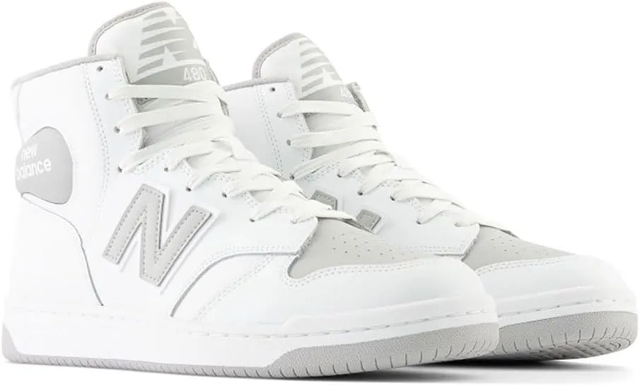 New Balance Men's 480 Sneaker, white, 5.5 AU