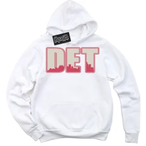 Next Nature Aster Pink Dunk Sneaker Hoodie Detroit Graphic