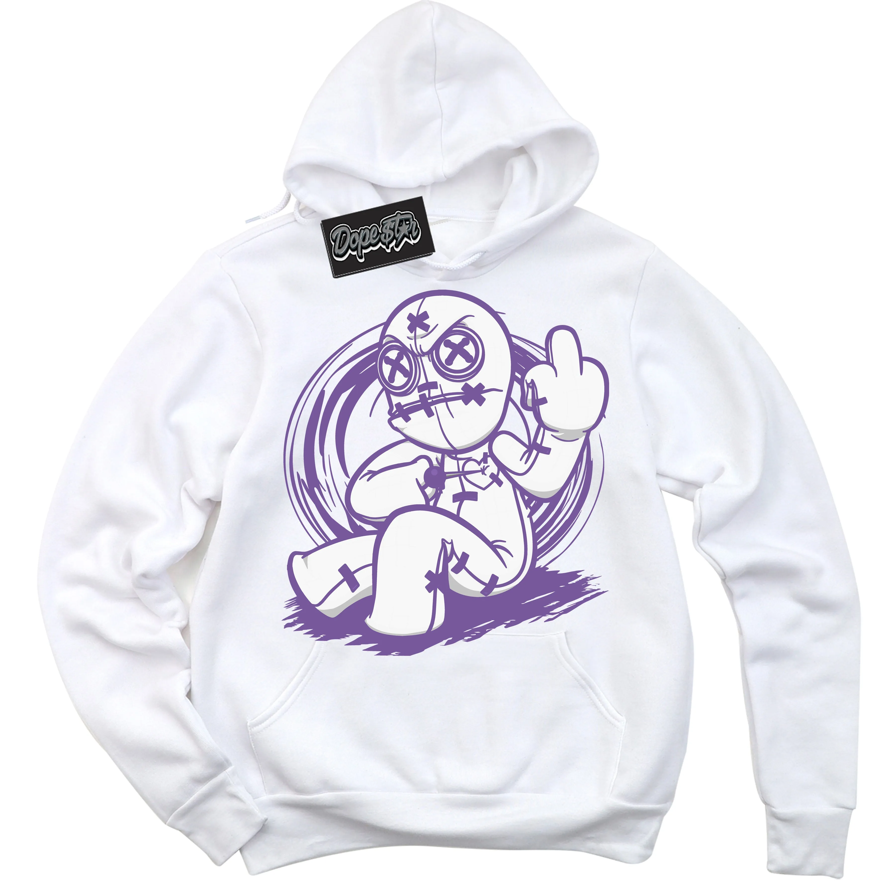 Next Nature Black Raspberry Sneaker Hoodie Voodoo Doll Graphic