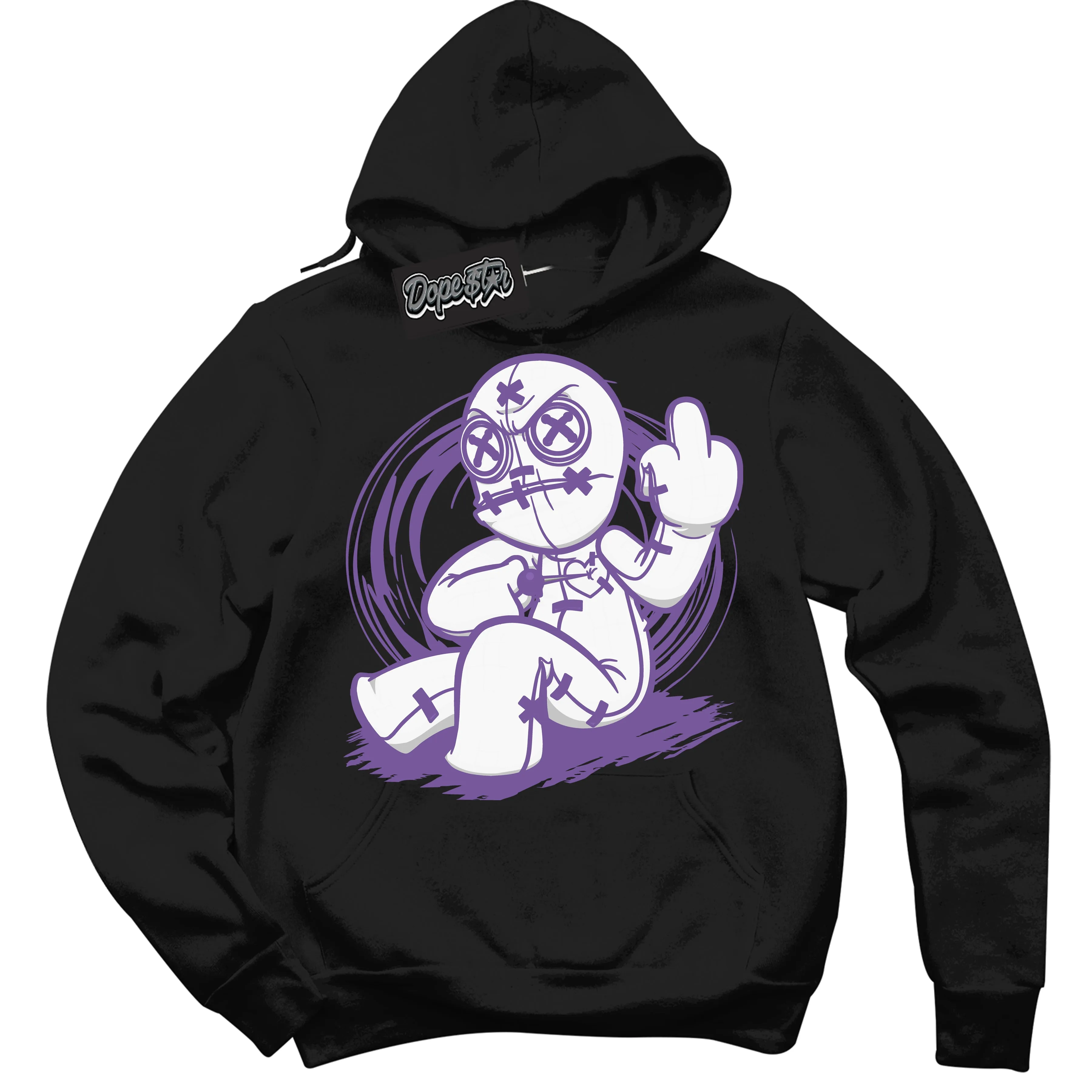 Next Nature Black Raspberry Sneaker Hoodie Voodoo Doll Graphic