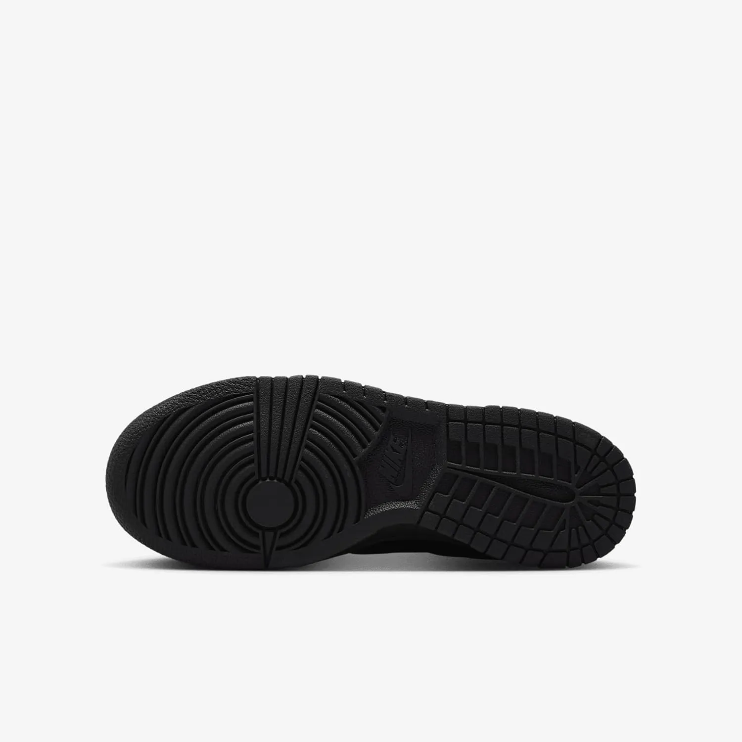 Nike Dunk Low Big Kids' Shoes (FB9109-009, Black/Black/Black)