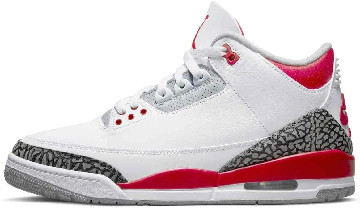 Nike Jordan Mens Air 3 Retro OG DN3707 160 Fire Red 2022 - Size 11.5
