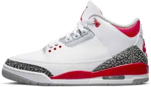 Nike Jordan Mens Air 3 Retro OG DN3707 160 Fire Red 2022 - Size 11.5