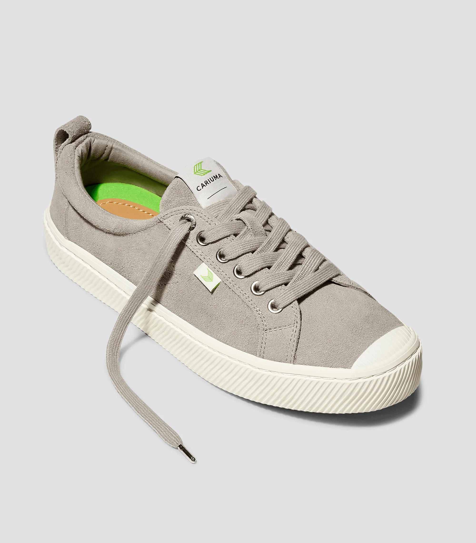 OCA Low Cloud Grey Suede Sneaker