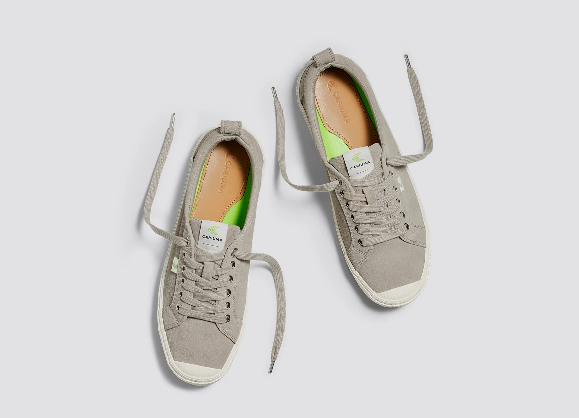 OCA Low Cloud Grey Suede Sneaker