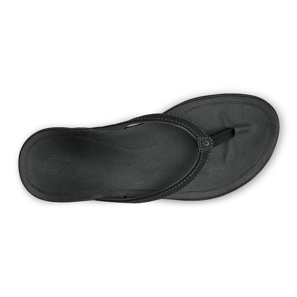 Olukai Ho'opio Sandal-Onyx/Onyx