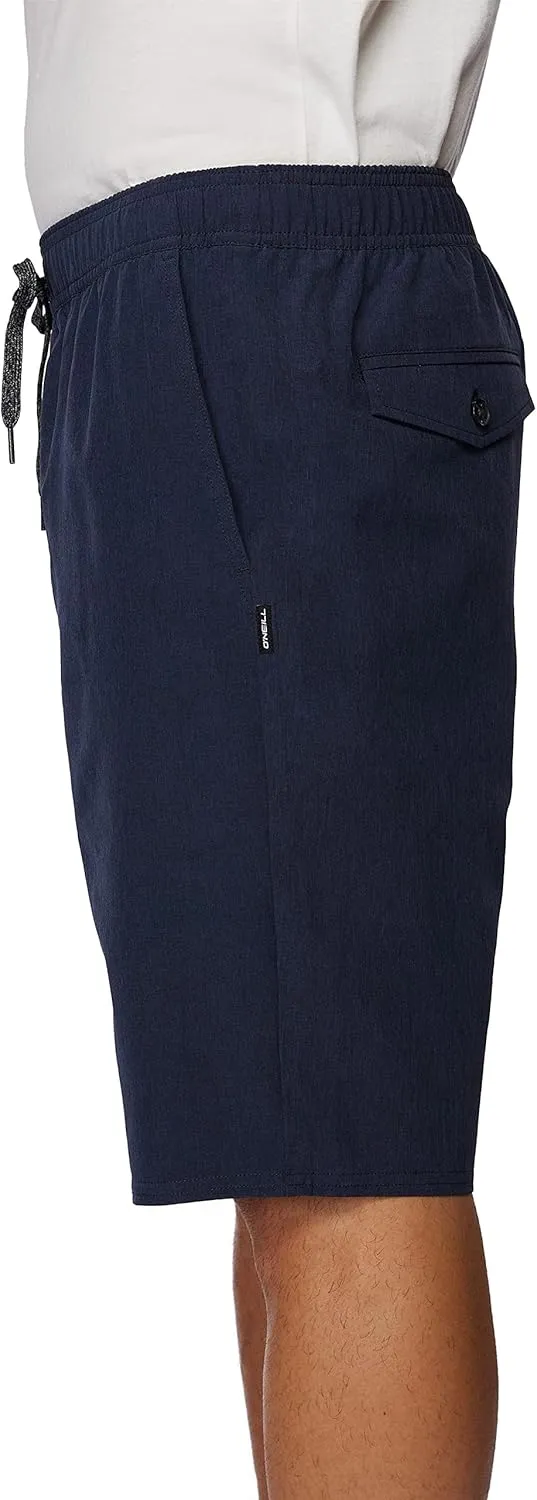 O'Neill Men's Hybrid Khaki Shorts - 21 Inch Outseam, Quick Dry Fabric with Stretch
