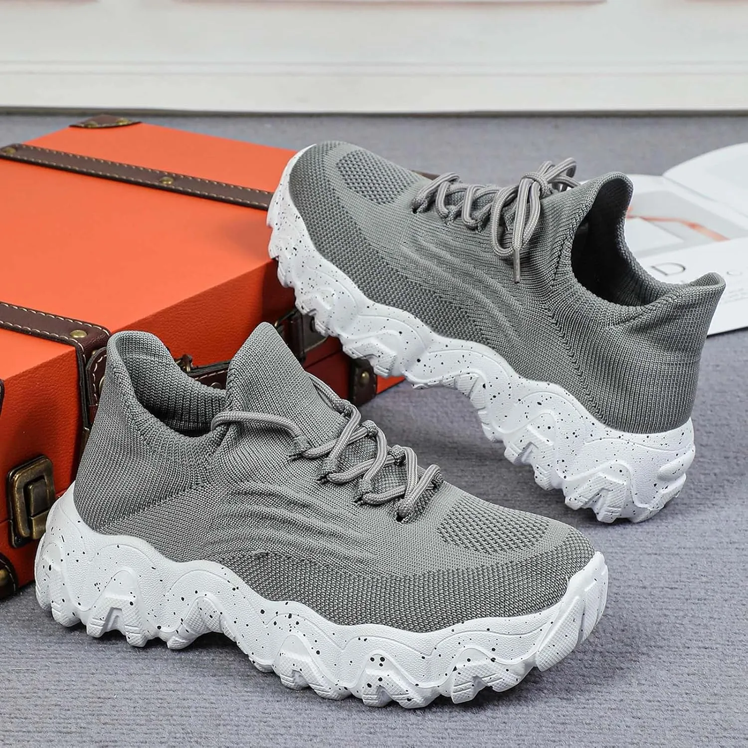 Ortho Pro Shoes for Women, Nurse Babe Shoes, Ortho Pro Women's Classic Shoes Lace Up, Womens Mesh Orthopedic Sneakers