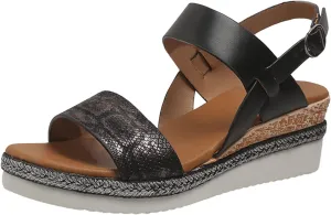 Orthopedic Sandals for Women,2025 Summer Casual Fashion Open Toe Slingback Heel Thick Sole Sandals Platform Beach Casual Slip on Sandal Beach Dress Comfortable Walking Shoes with Arch Support