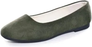 Padgene Women's Casual Ballet Flats, Ladies Ballerina Flats Girls Fashionable Ballet Pumps Dolly Shoes Womens Stylish Comfy Office Driving Flat Shoes Slip On Loafers