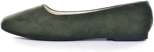 Padgene Women's Casual Ballet Flats, Ladies Ballerina Flats Girls Fashionable Ballet Pumps Dolly Shoes Womens Stylish Comfy Office Driving Flat Shoes Slip On Loafers