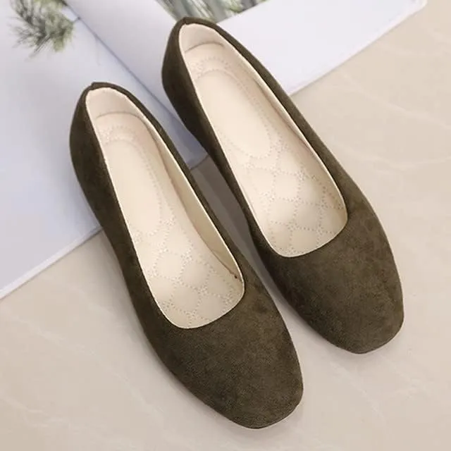 Padgene Women's Casual Ballet Flats, Ladies Ballerina Flats Girls Fashionable Ballet Pumps Dolly Shoes Womens Stylish Comfy Office Driving Flat Shoes Slip On Loafers