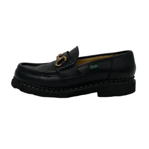 Paraboot loafers 78626 leather black Bit loafer ORSAYTI Women 4 1/2 Used Authentic