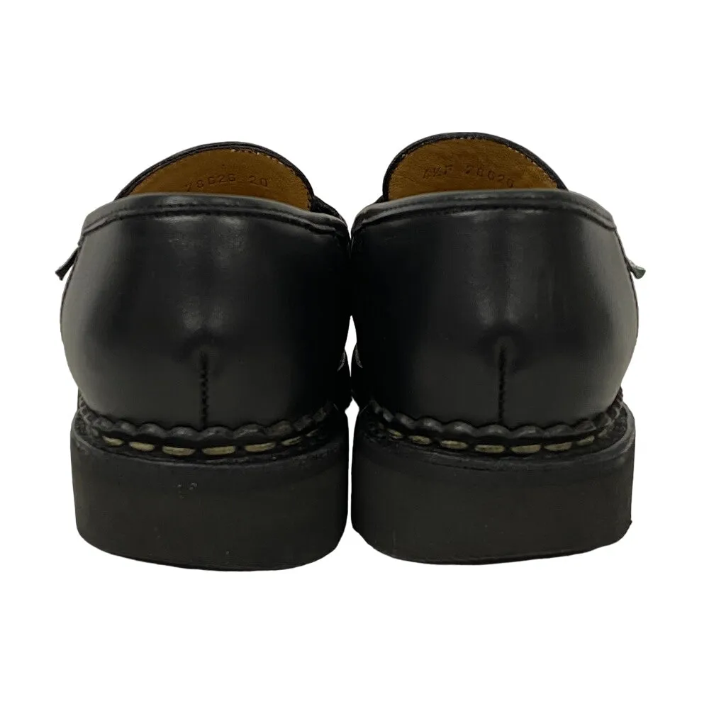 Paraboot loafers 78626 leather black Bit loafer ORSAYTI Women 4 1/2 Used Authentic