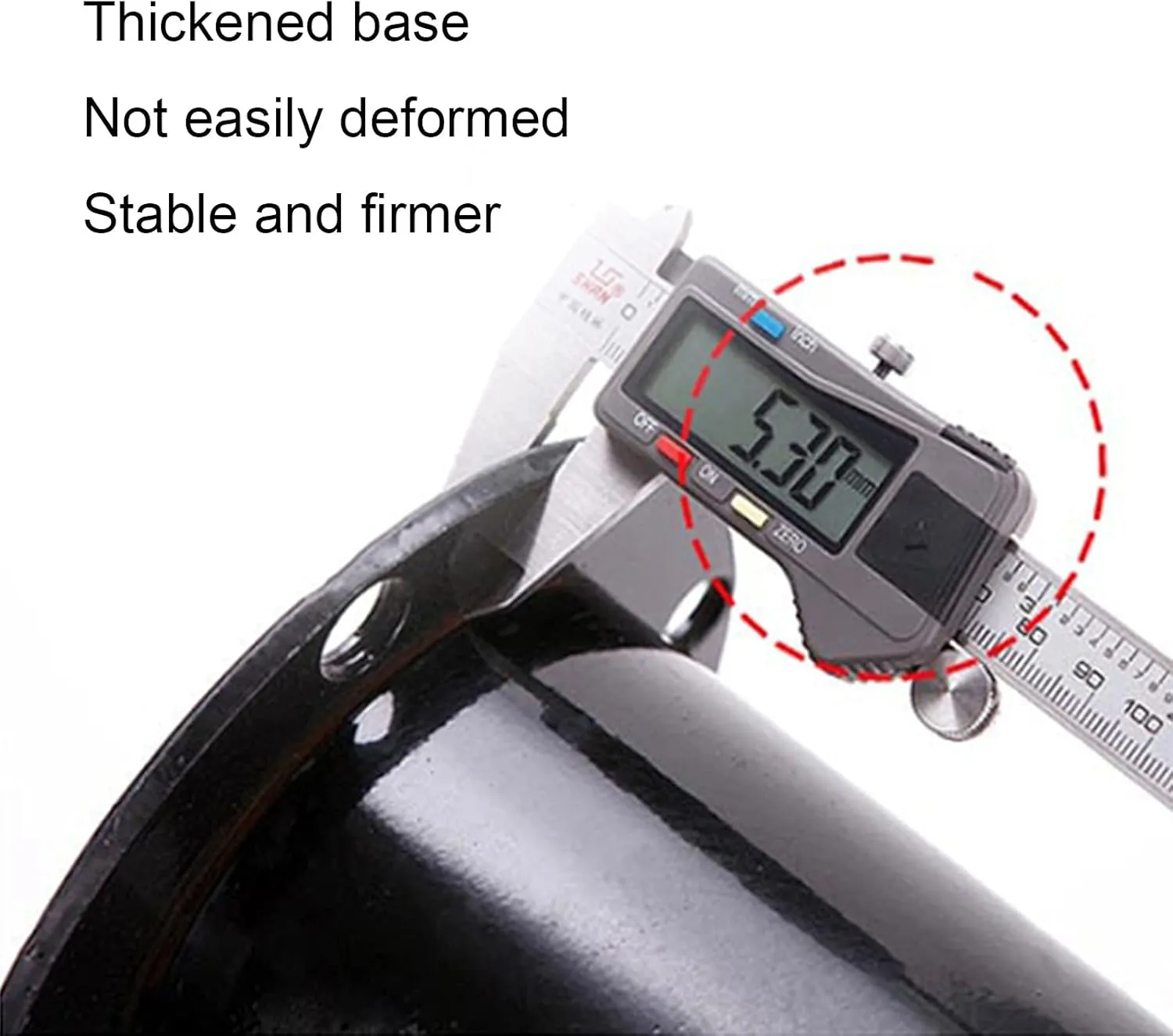 Parking Space Lock Heavy Duty Key Lockable Parking Barrier Driveway Bollard Post Pole with Screws for Commercial Or Private