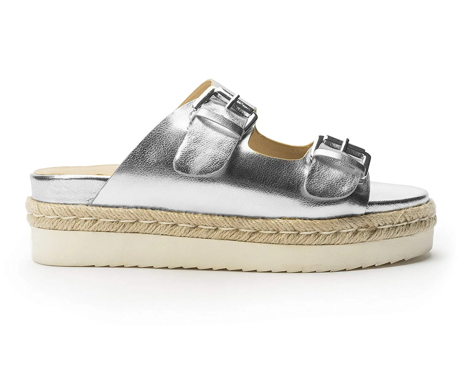 Platform and Two the Low-cost Jojo Shoe Buckle Silver Toe Jane Open Sandals Limited-stock sale Fashion