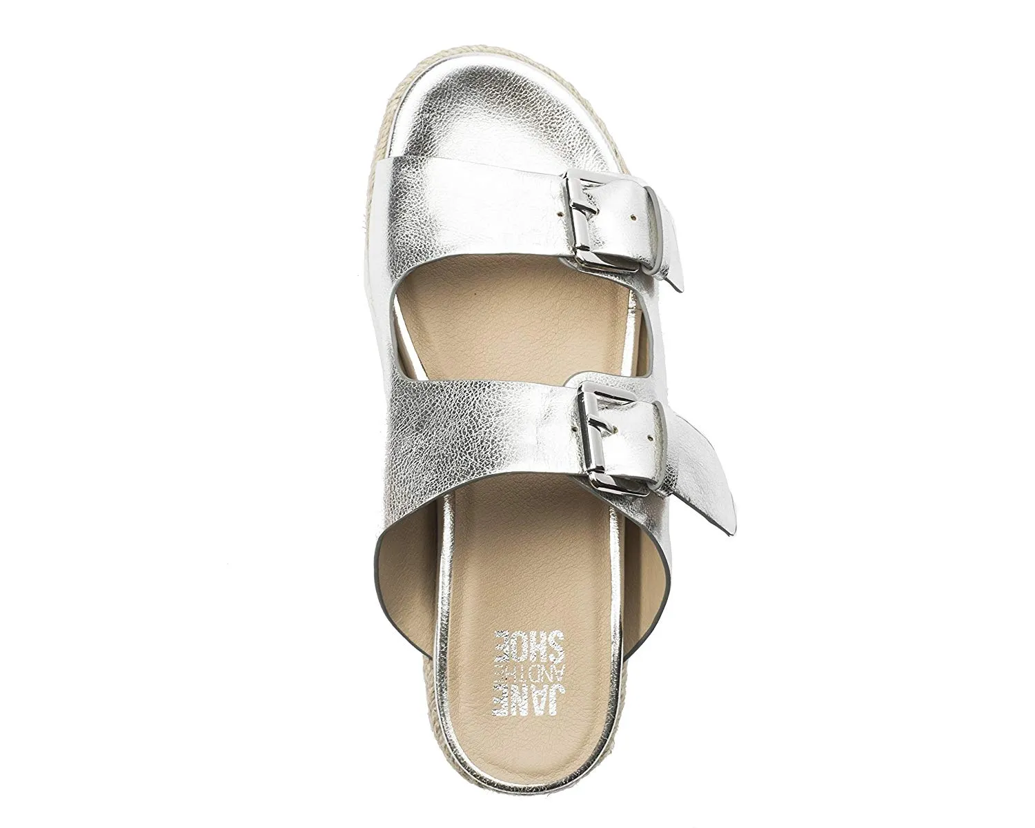 Platform and Two the Low-cost Jojo Shoe Buckle Silver Toe Jane Open Sandals Limited-stock sale Fashion