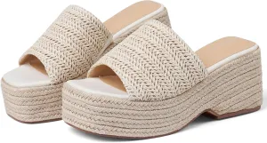 Platform Slip on Espadrille Sandals for Women Wedges Slides Bohemia Sandals Flatform Open Toe Beach Sandals