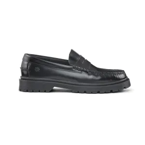 Playboy Austin Loafers Black polido leather