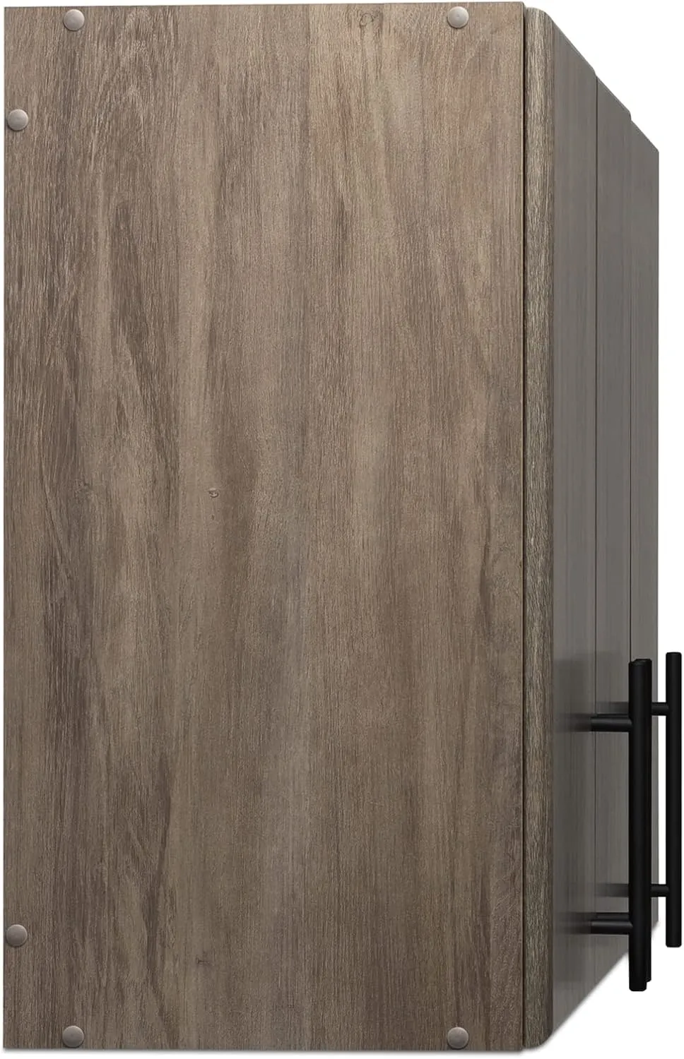 Prepac Elite Wall Mounted Storage Cabinet, 54" W x 24" H x 12" D, Drifted Gray