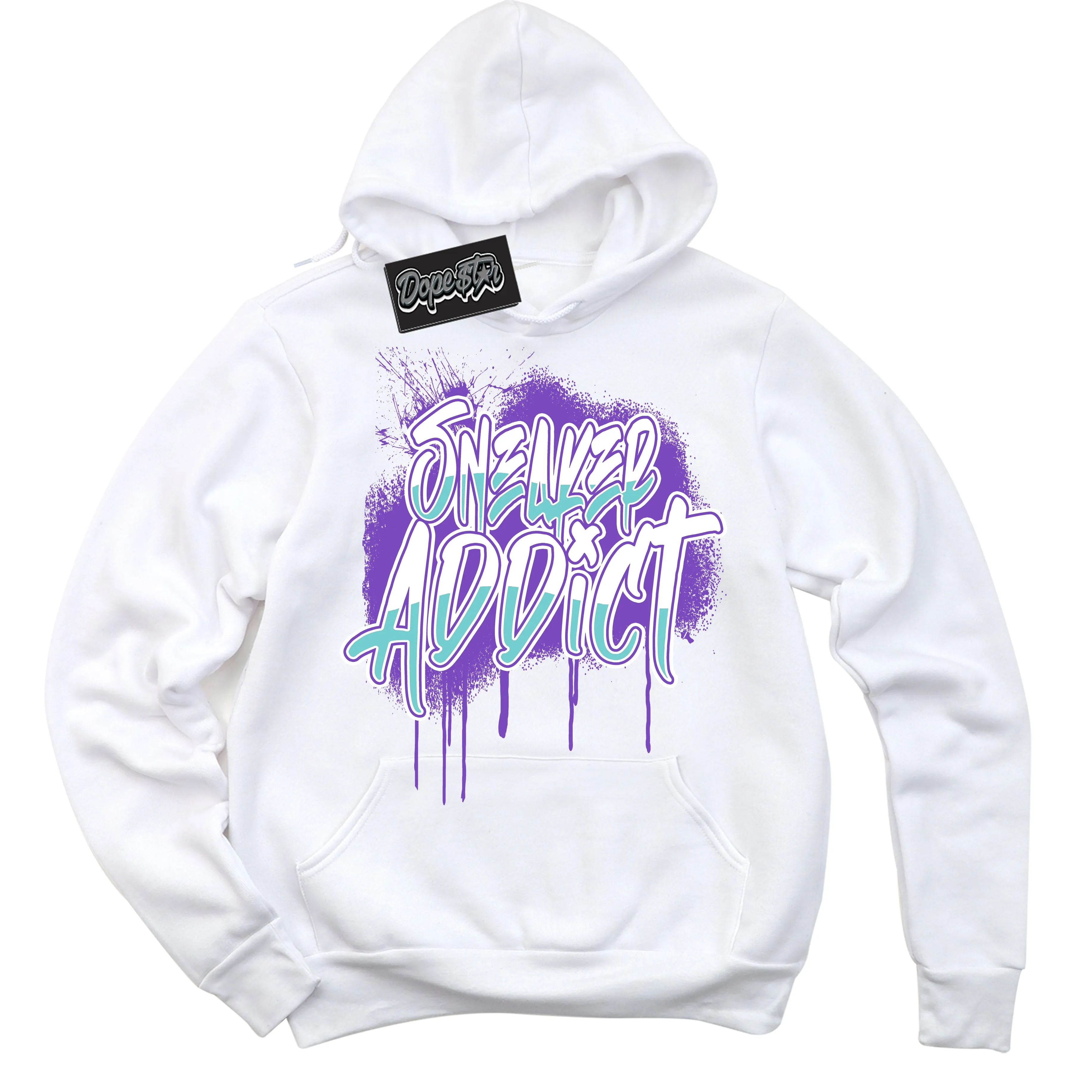 Psychic Purple Hyper Jade 1s Sneaker Hoodie Sneaker Addict Graphic