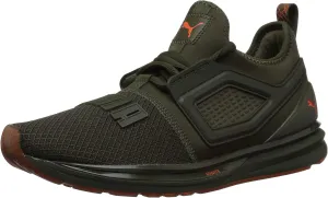 PUMA Men's Ignite Limitless 2 Sneaker, Forest Night-Firecracker, 7.5 M US