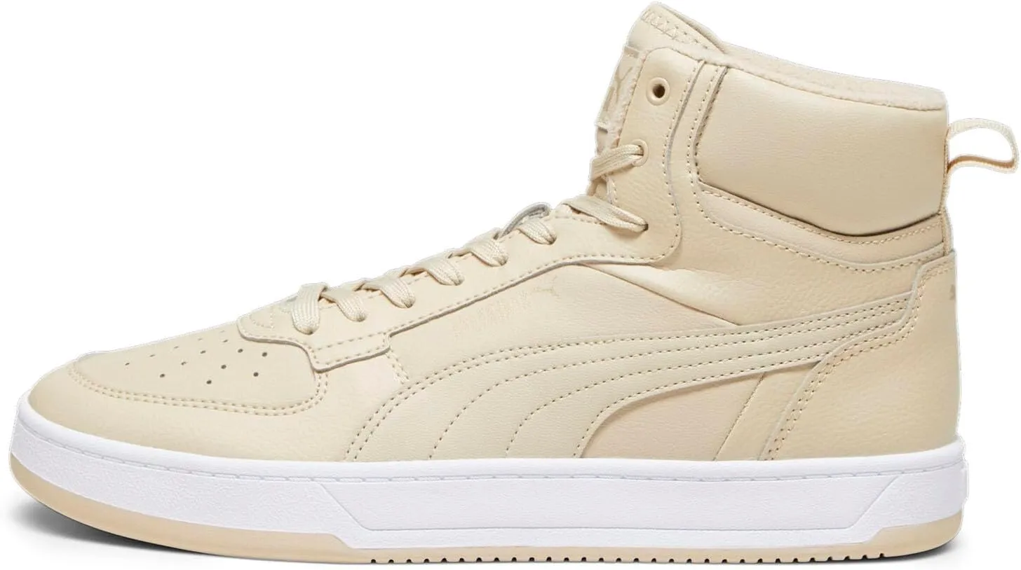 Puma - Mens Puma Caven 2.0 Mid WTR Shoes, Color Granola/Puma Gold/Puma White, Size: 9 M US